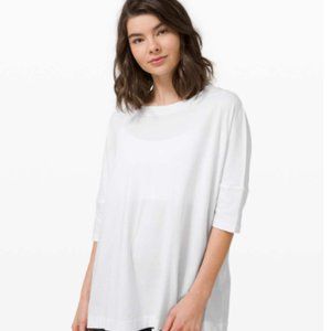 Lululemon All Yours Boyfriend Box Tee